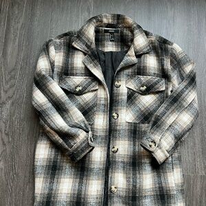 F21 FLANNEL SHACKET